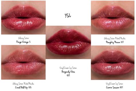 ysl lip stain 409